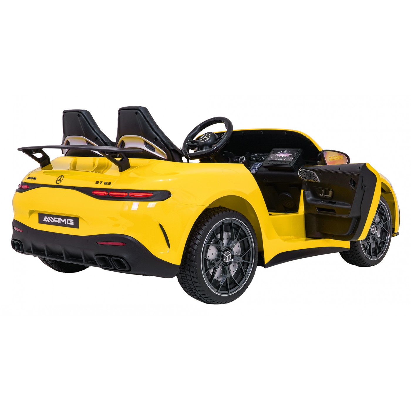 Vozidlo Mercedes Benz GT63 AMG žlté