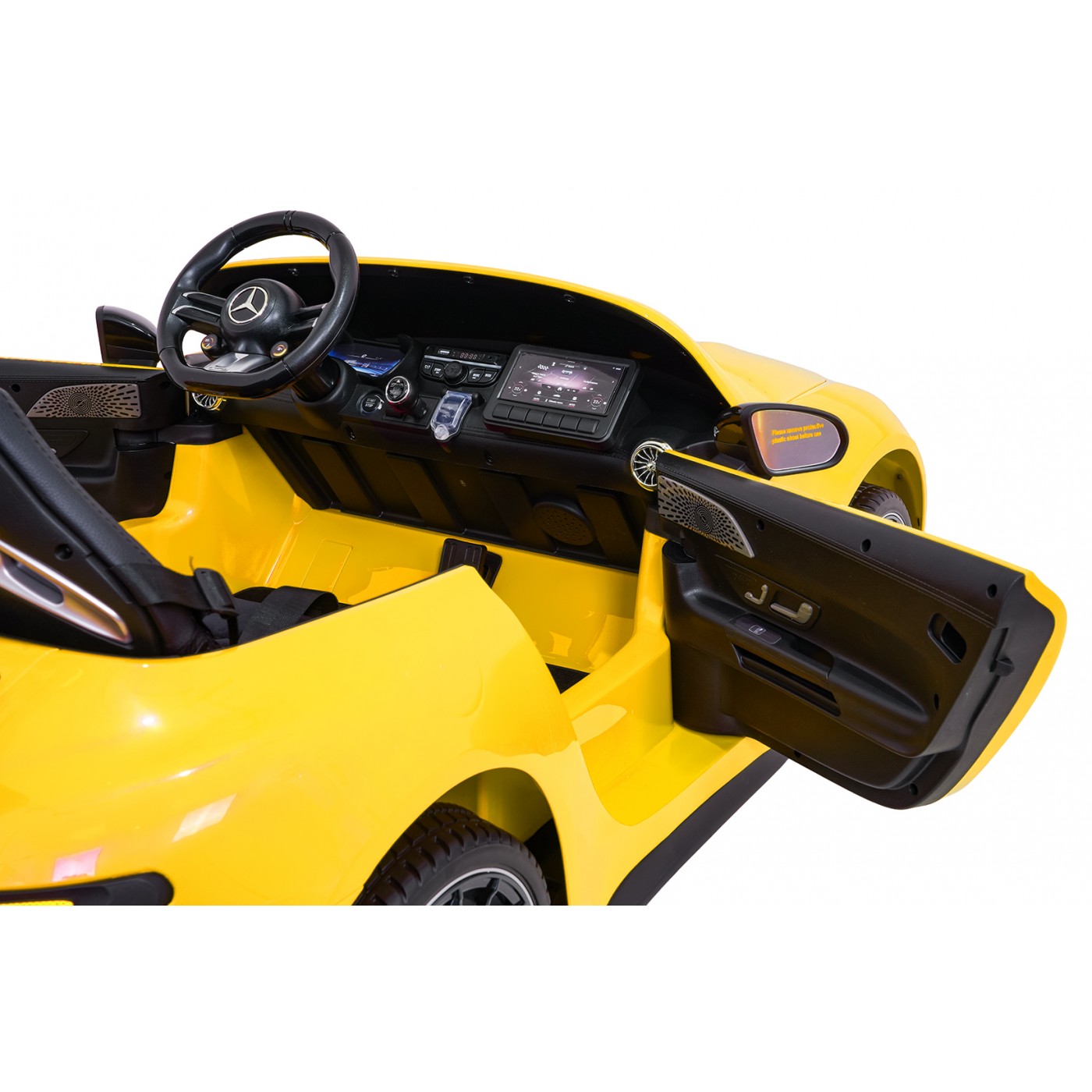 Vozidlo Mercedes Benz GT63 AMG žlté