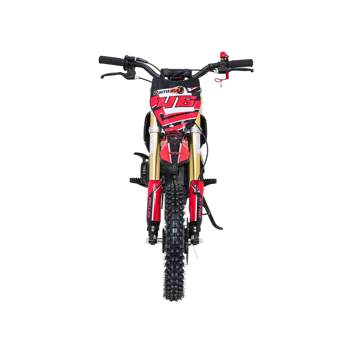 Spaľovací motor vozidla NITRO 60cc červený