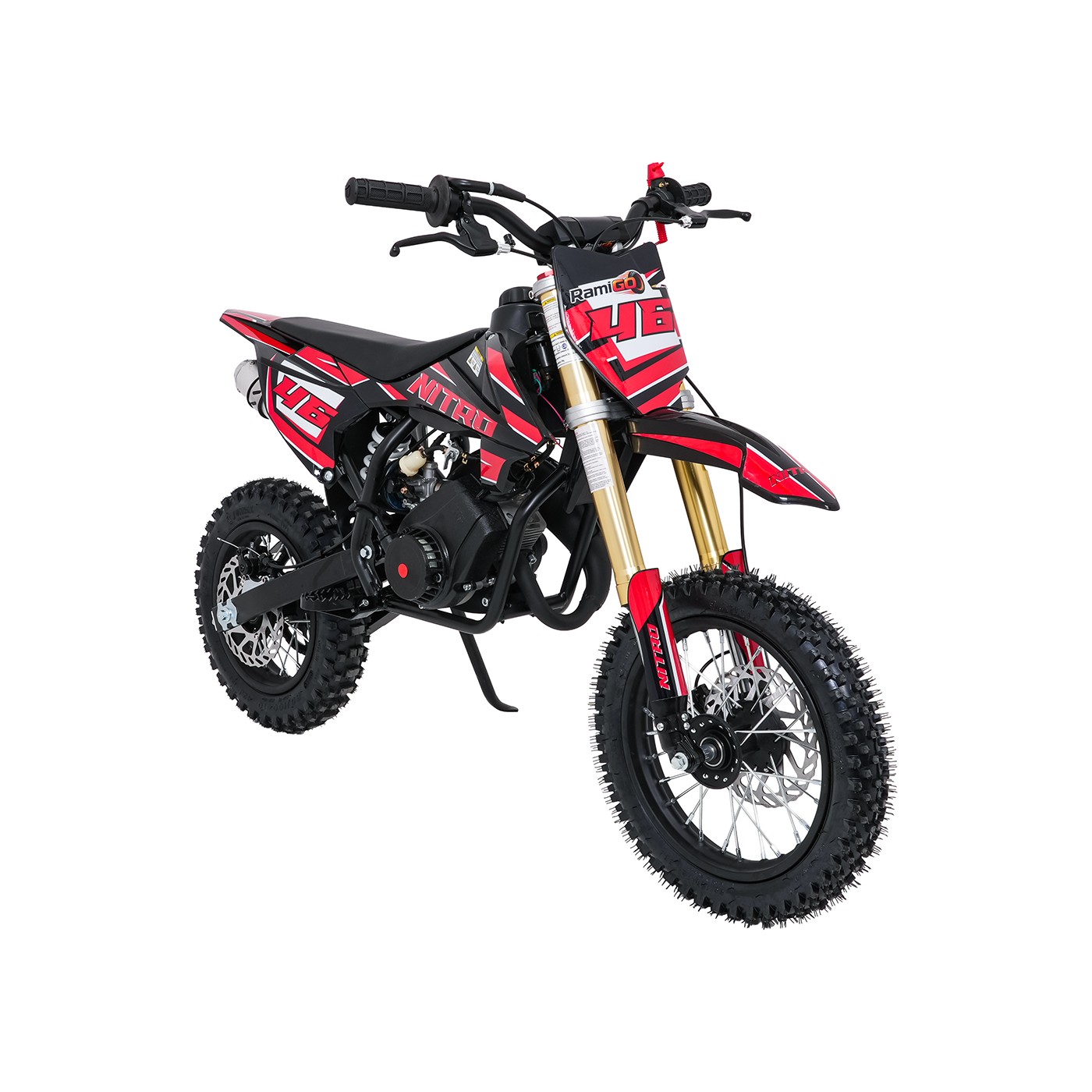 Spaľovací motor vozidla NITRO 60cc červený