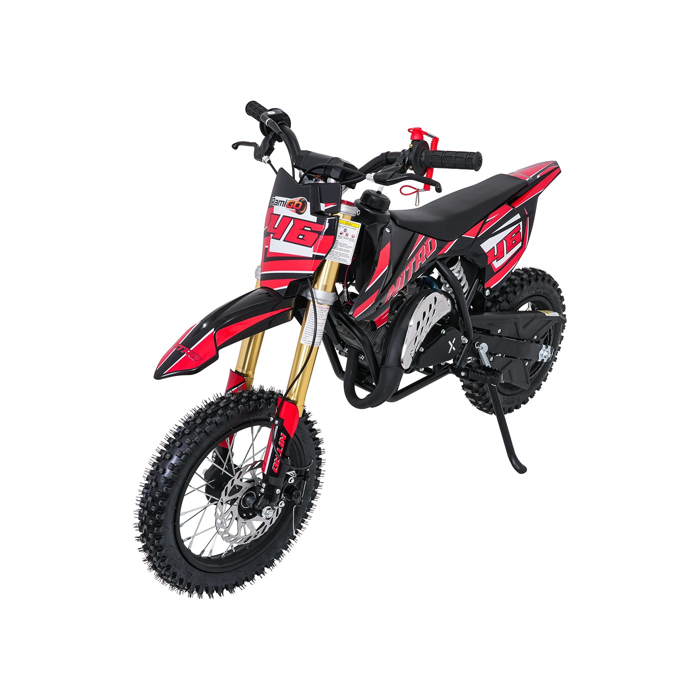 Spaľovací motor vozidla NITRO 60cc červený