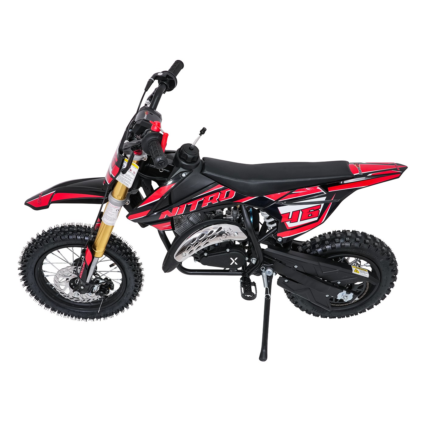 Spaľovací motor vozidla NITRO 60cc červený