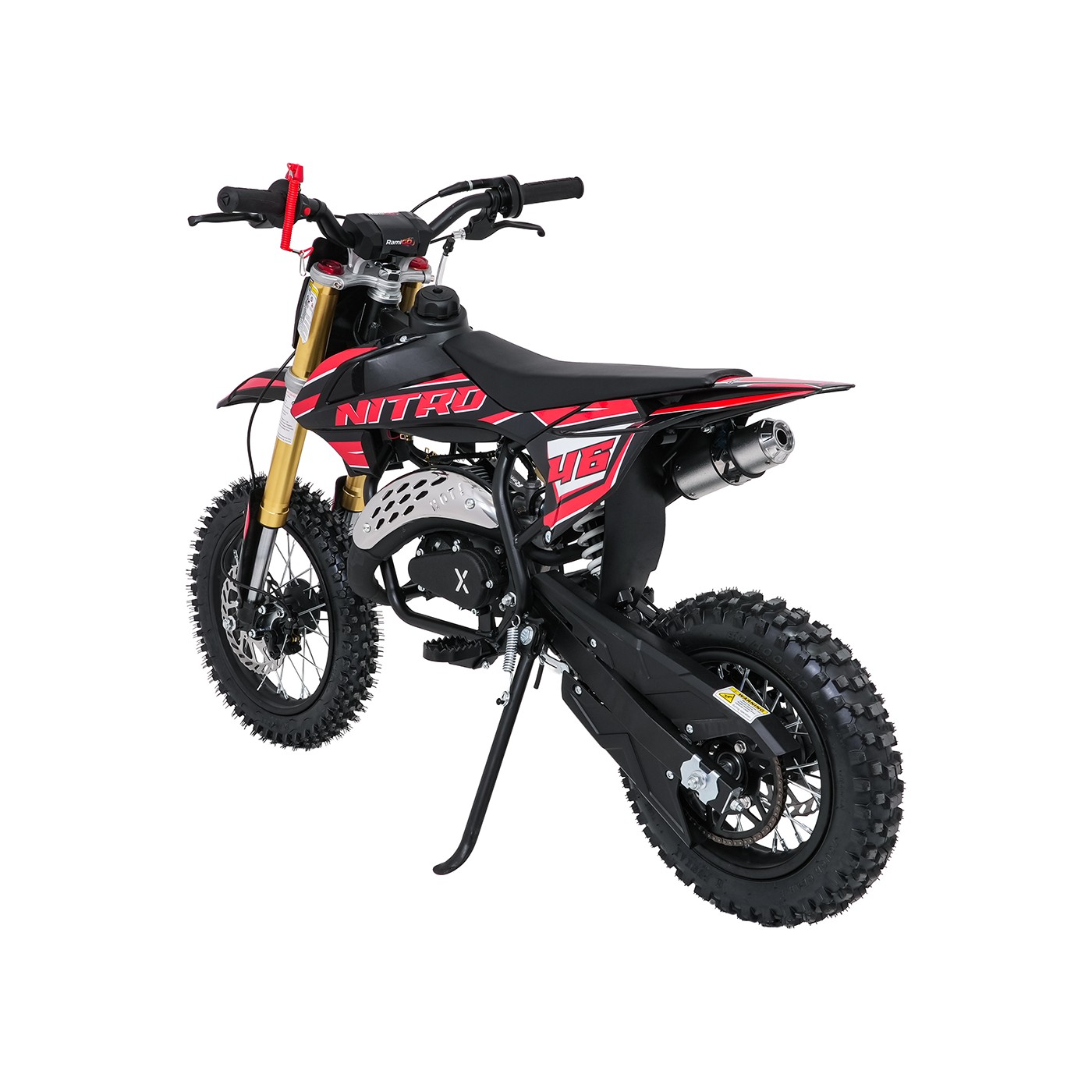 Spaľovací motor vozidla NITRO 60cc červený