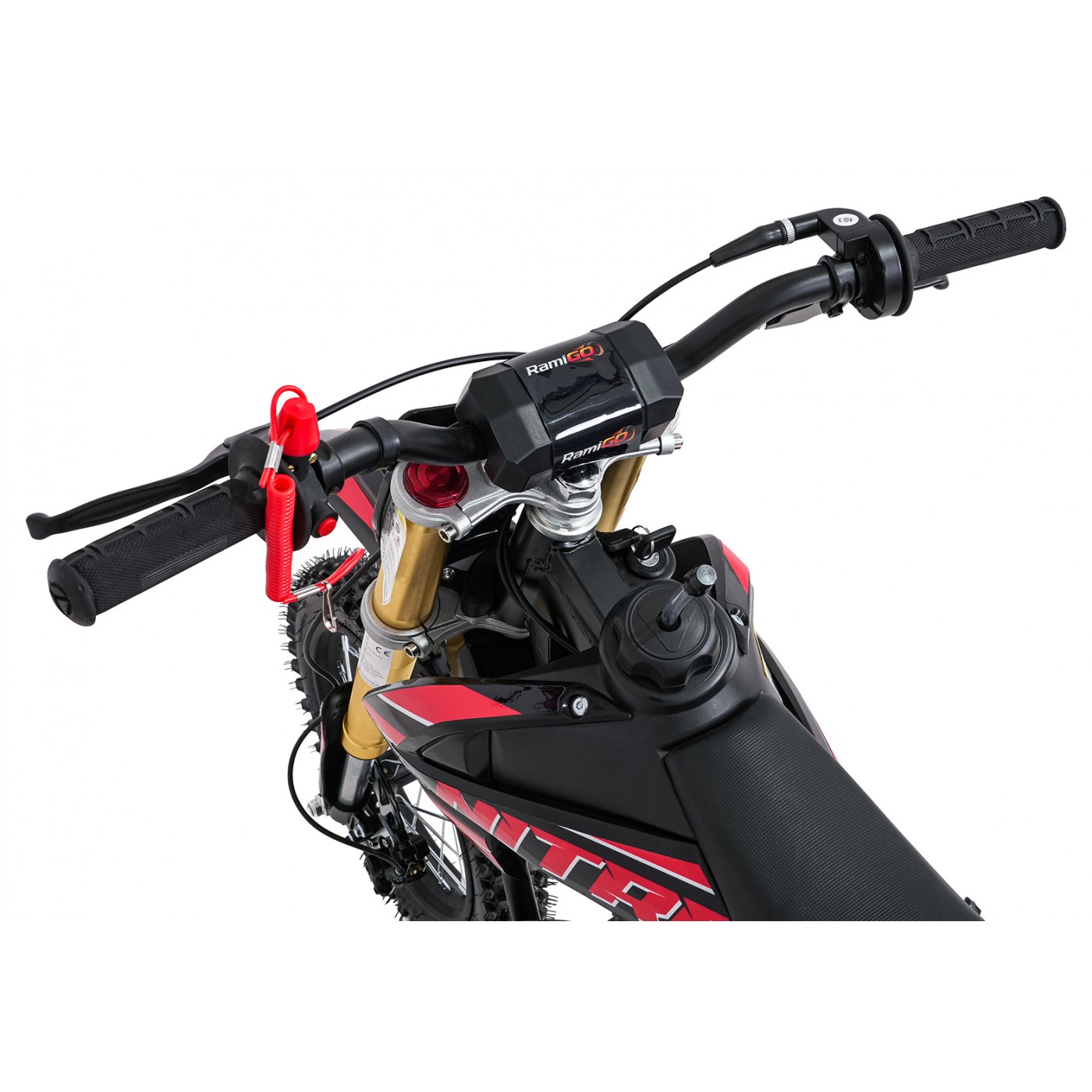 Spaľovací motor vozidla NITRO 60cc červený