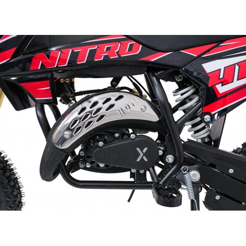 Spaľovací motor vozidla NITRO 60cc červený