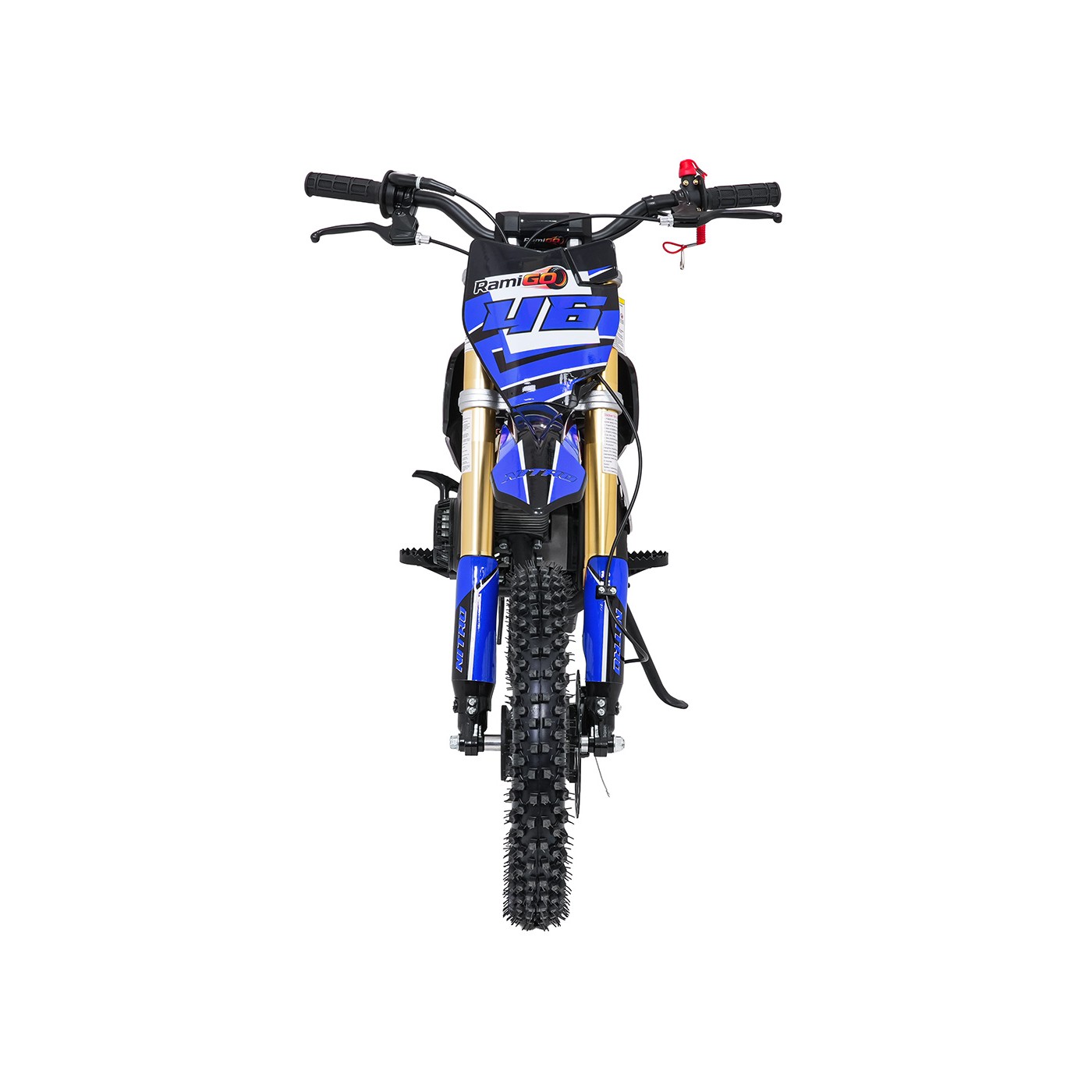 Vozidlo NITRO 60cc modrý spaľovací motor