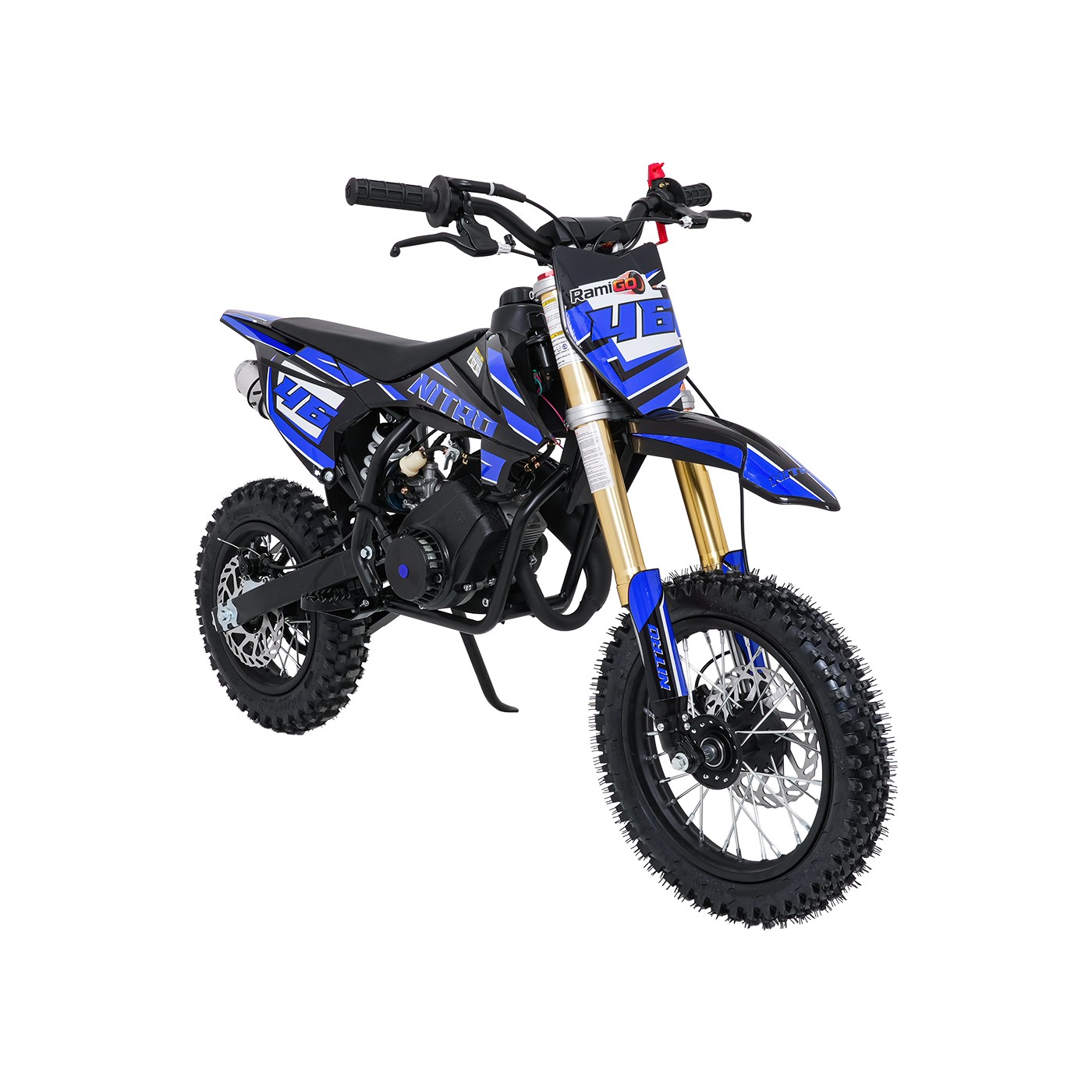 Vozidlo NITRO 60cc modrý spaľovací motor