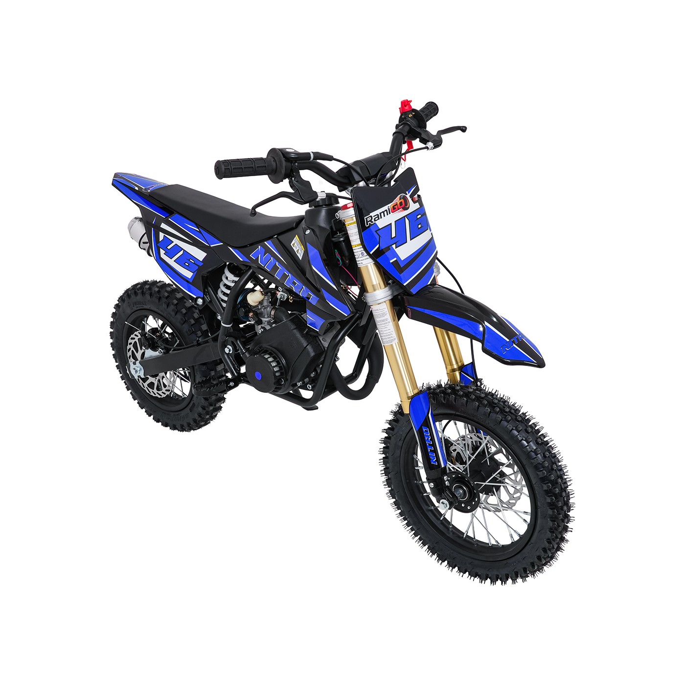 Vozidlo NITRO 60cc modrý spaľovací motor
