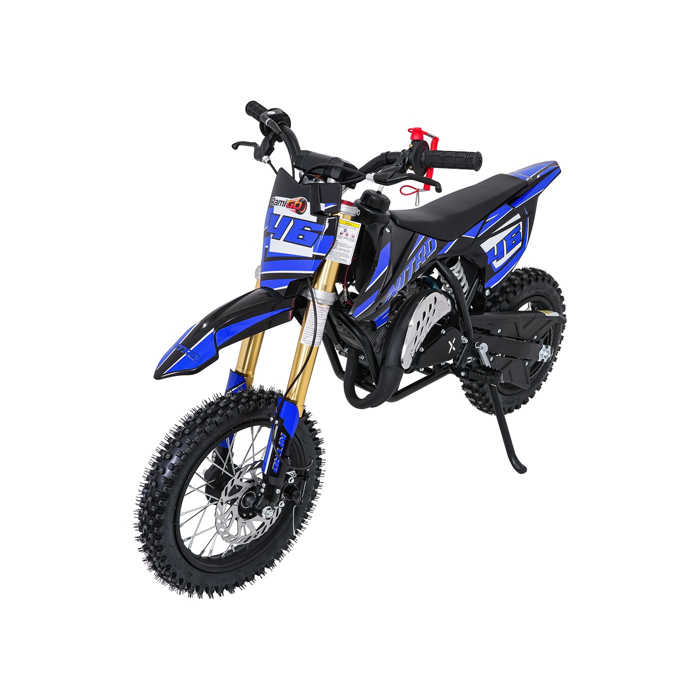 Vozidlo NITRO 60cc modrý spaľovací motor
