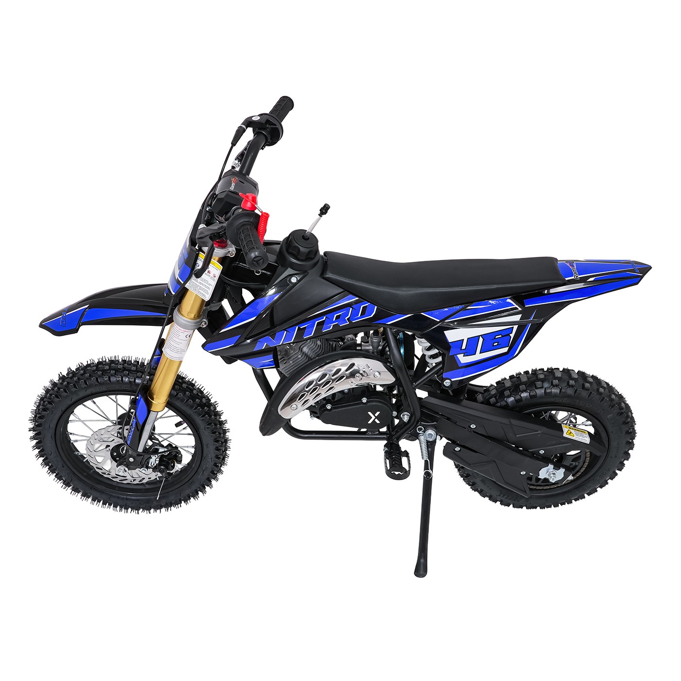 Vozidlo NITRO 60cc modrý spaľovací motor