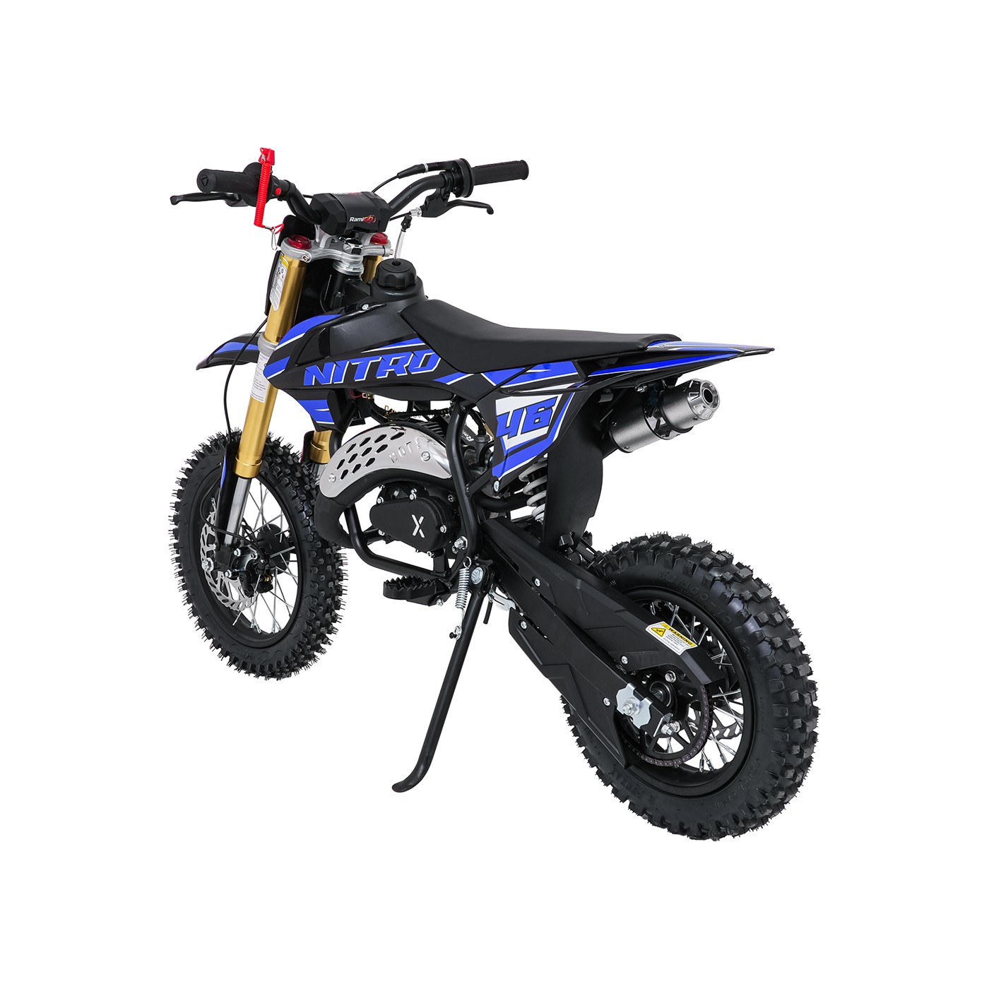 Vozidlo NITRO 60cc modrý spaľovací motor
