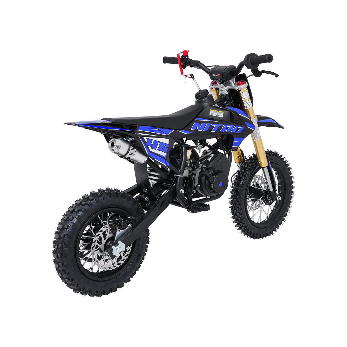 Vozidlo NITRO 60cc modrý spaľovací motor