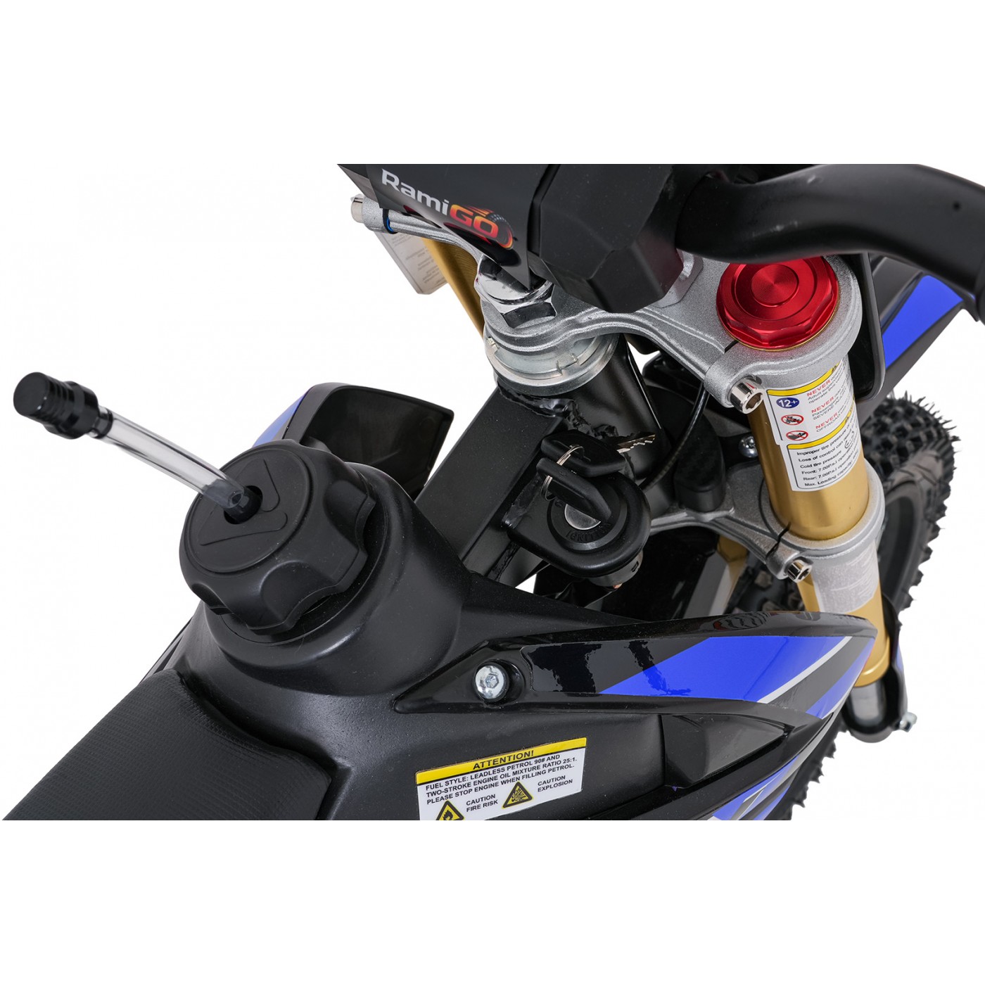 Vozidlo NITRO 60cc modrý spaľovací motor