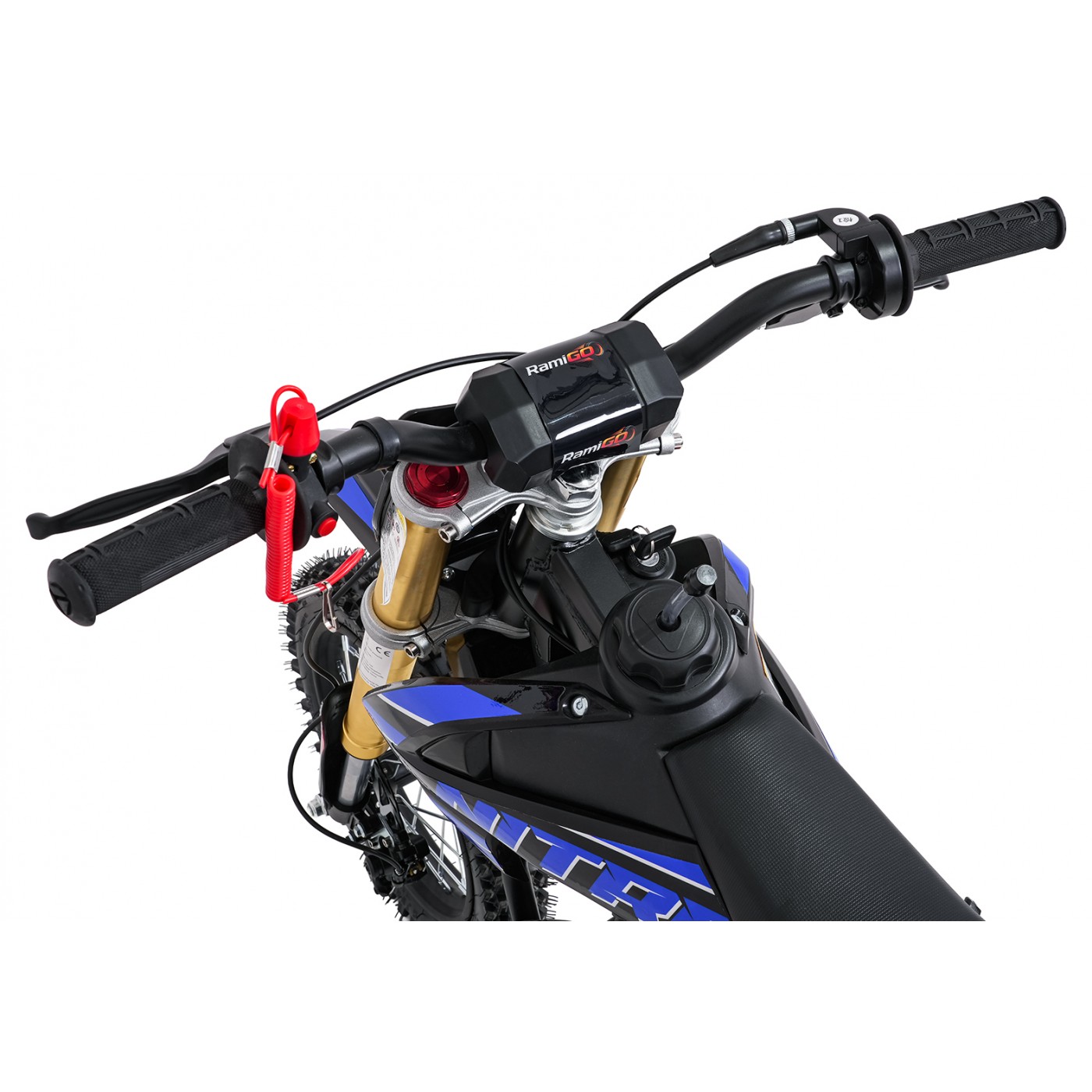 Vozidlo NITRO 60cc modrý spaľovací motor