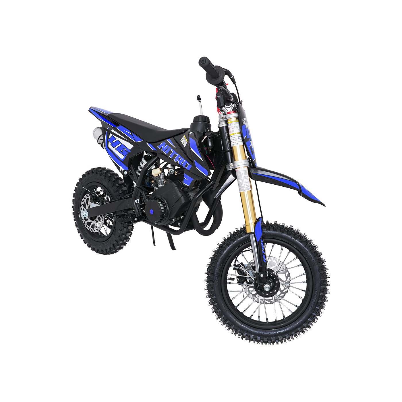 Vozidlo NITRO 60cc modrý spaľovací motor