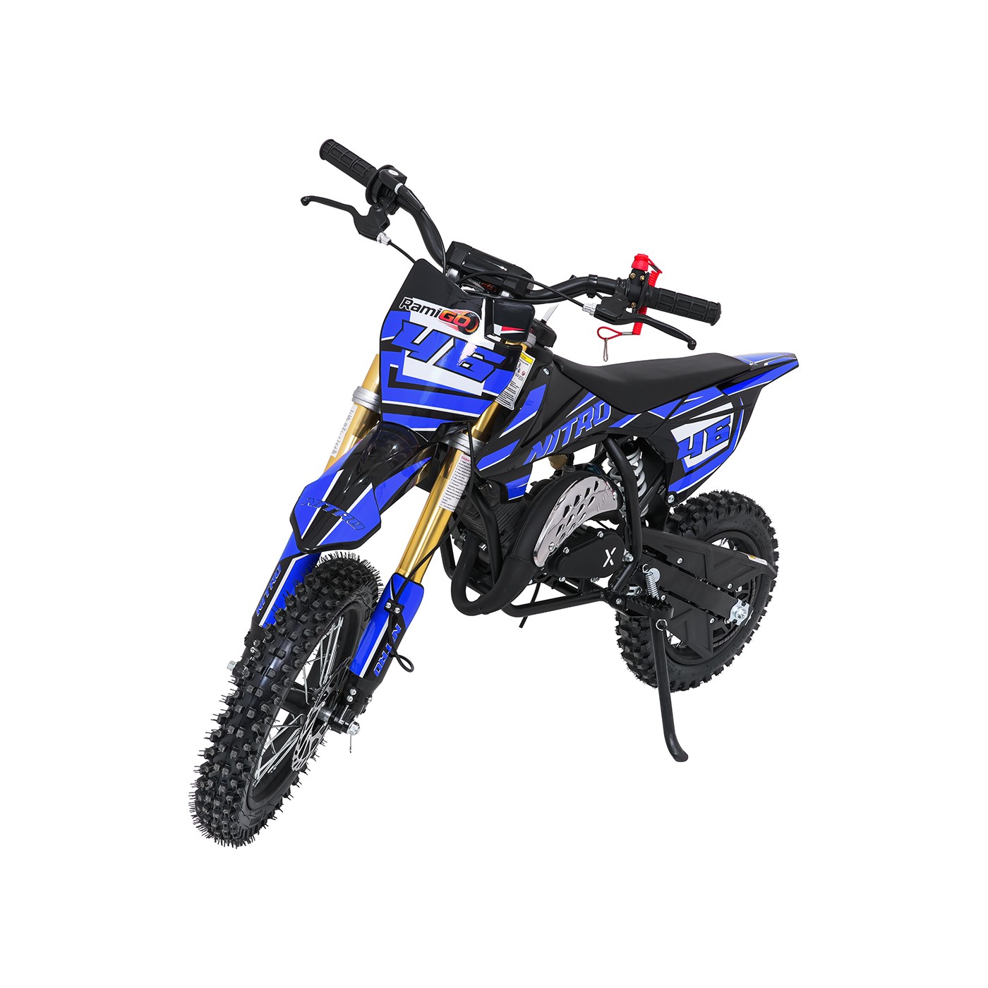 Vozidlo NITRO 60cc modrý spaľovací motor