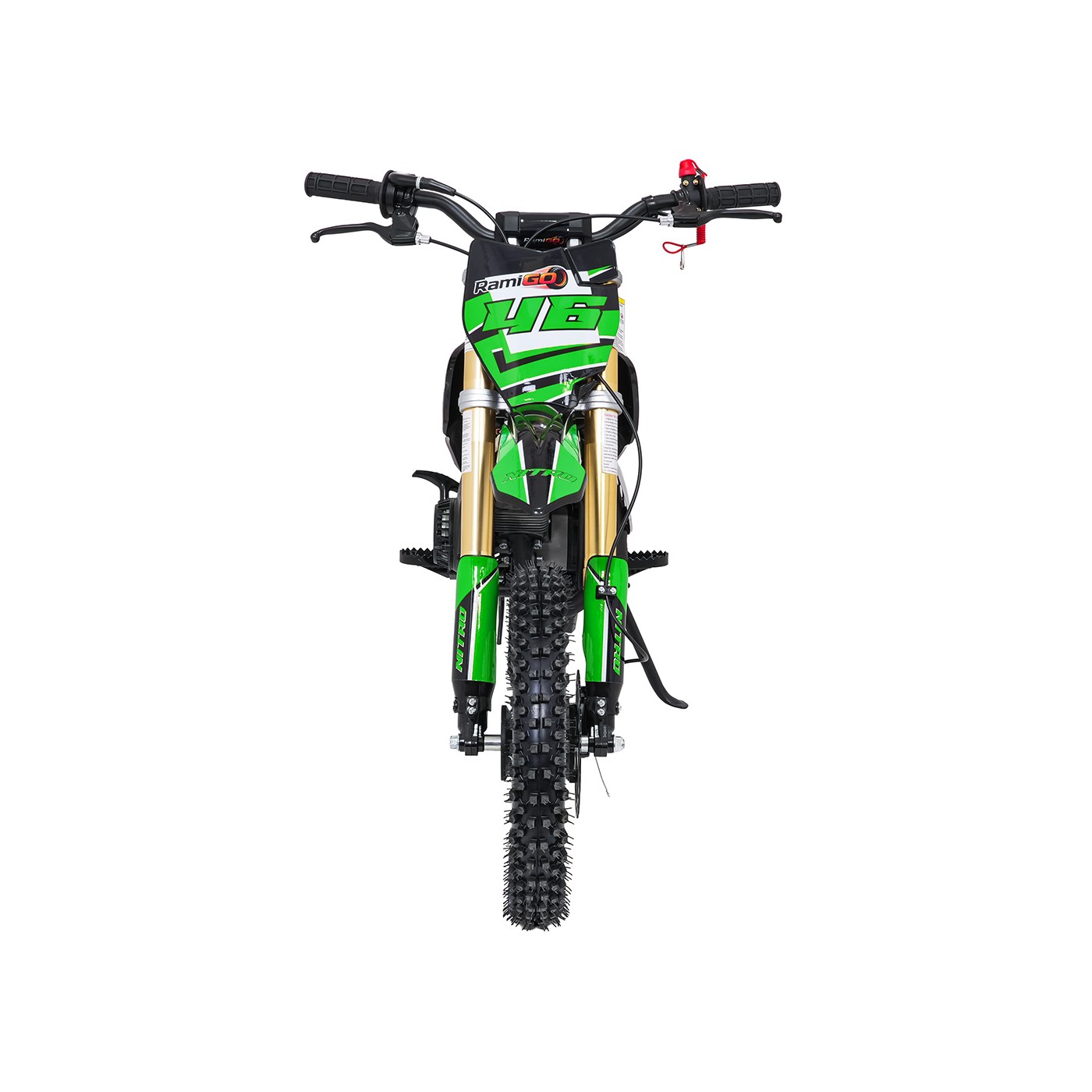 Vozidlo NITRO 60cc zelený spaľovací motor