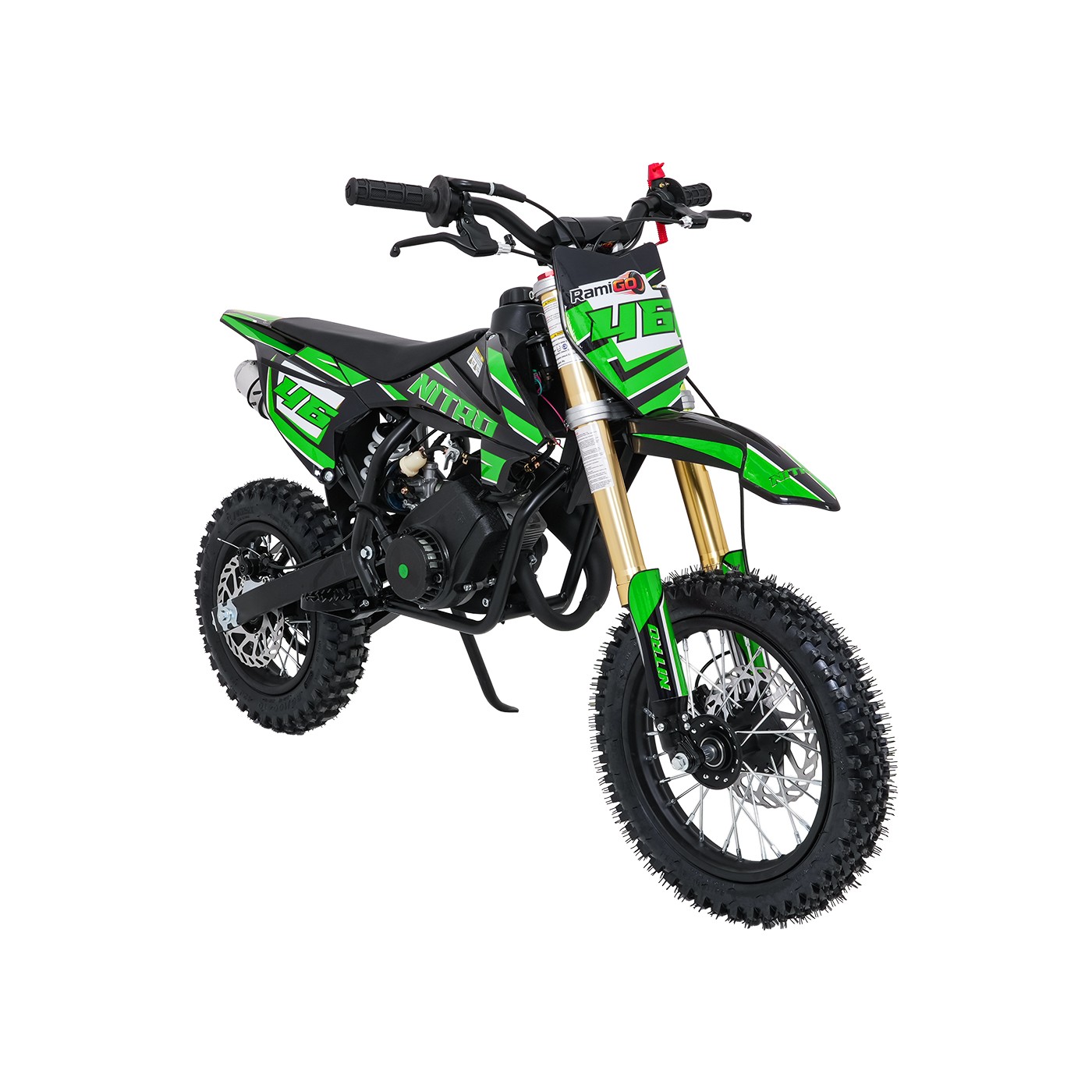 Vozidlo NITRO 60cc zelený spaľovací motor
