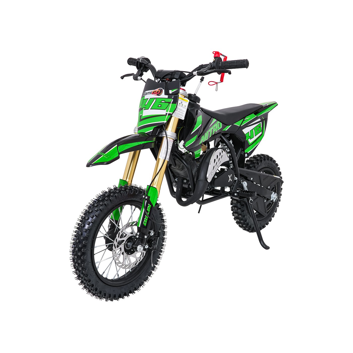 Vozidlo NITRO 60cc zelený spaľovací motor