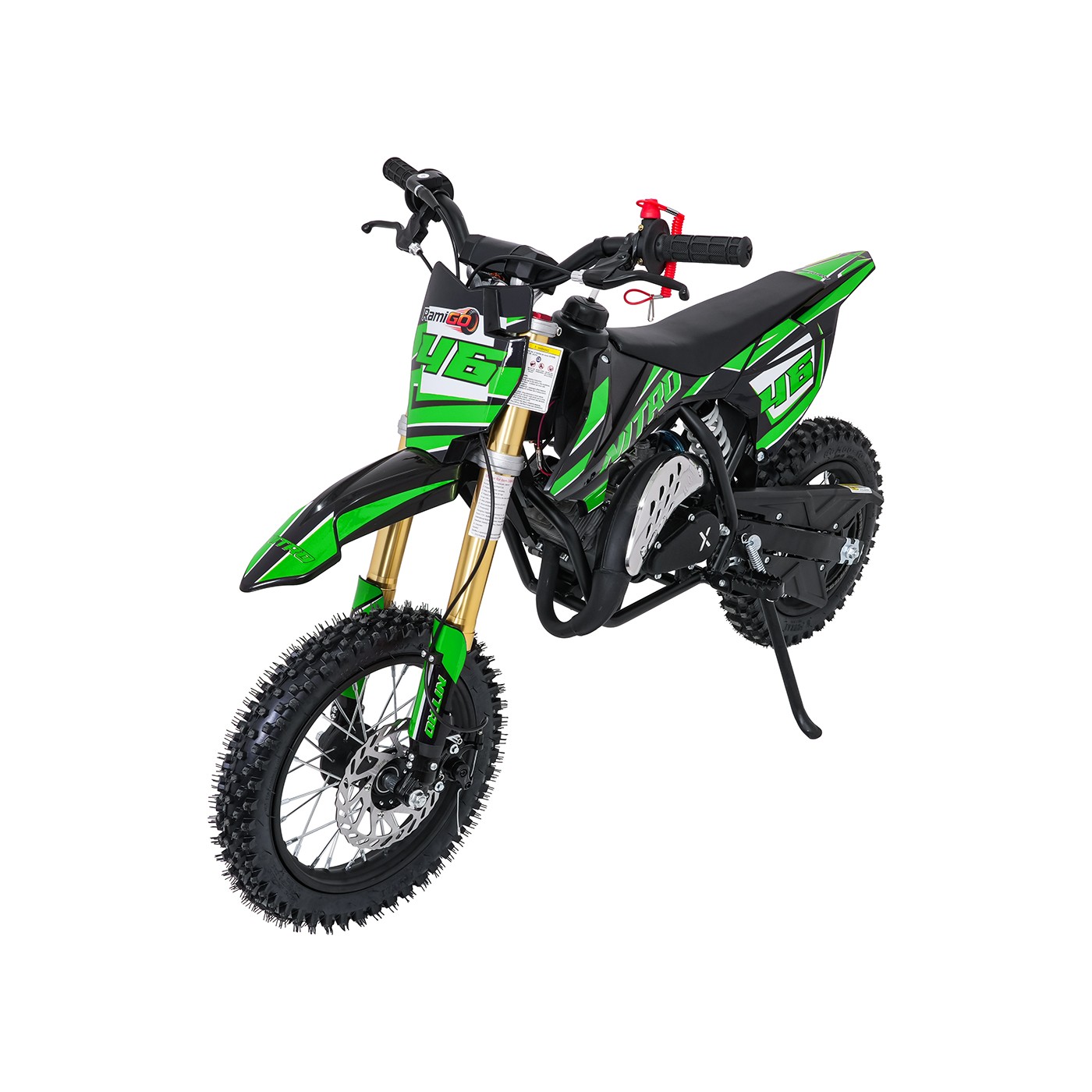 Vozidlo NITRO 60cc zelený spaľovací motor