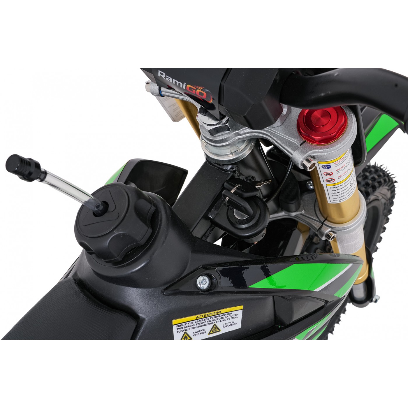 Vozidlo NITRO 60cc zelený spaľovací motor