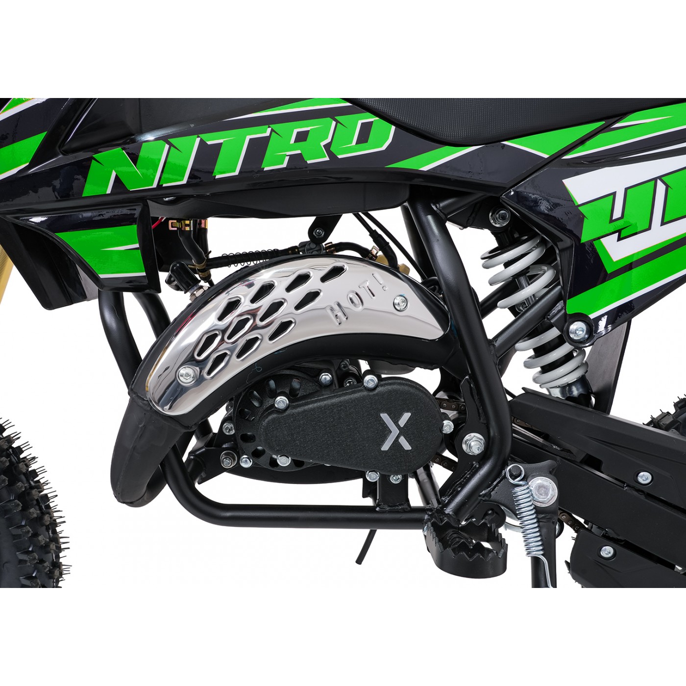 Vozidlo NITRO 60cc zelený spaľovací motor