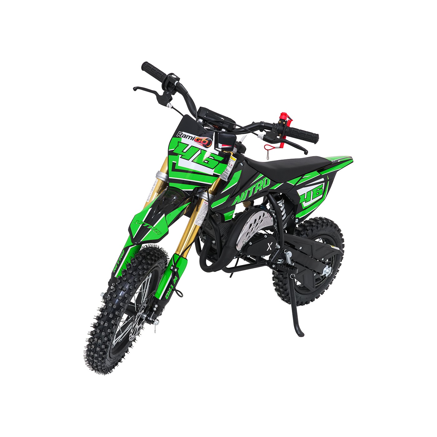Vozidlo NITRO 60cc zelený spaľovací motor
