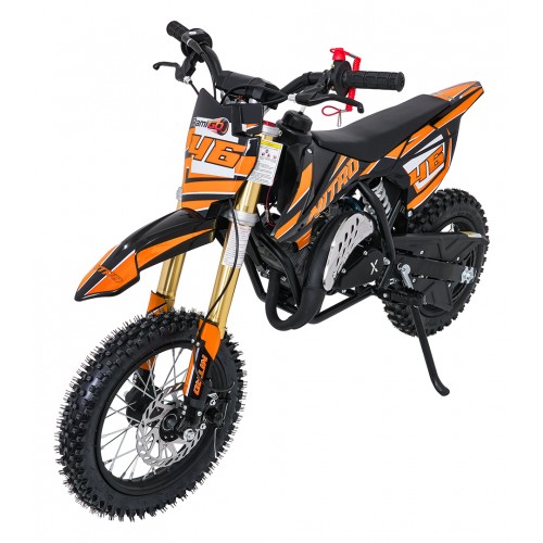 Spaľovací motor NITRO 60cc oranžovej farby pre vozidlo