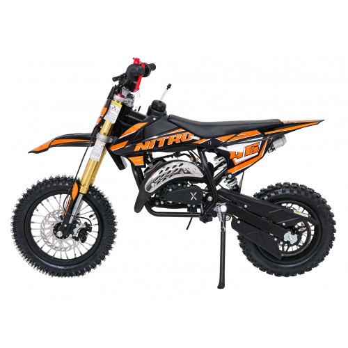 Spaľovací motor NITRO 60cc oranžovej farby pre vozidlo