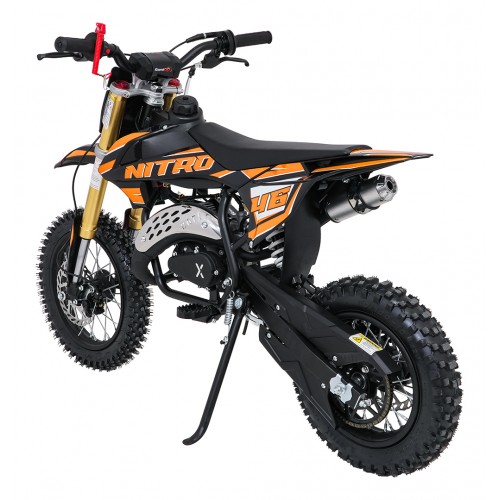 Spaľovací motor NITRO 60cc oranžovej farby pre vozidlo
