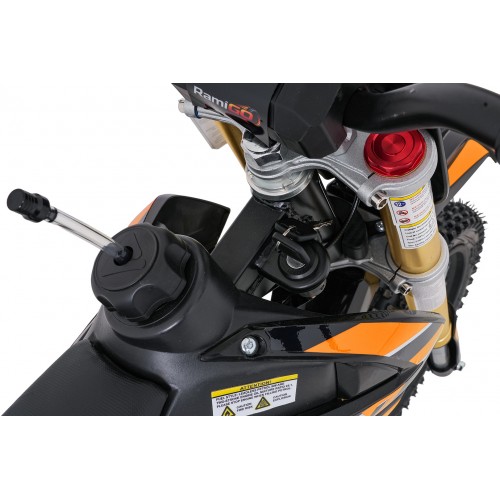 Spaľovací motor NITRO 60cc oranžovej farby pre vozidlo