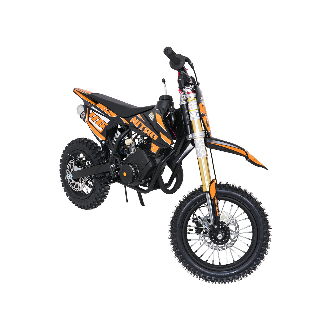 Spaľovací motor NITRO 60cc oranžovej farby pre vozidlo