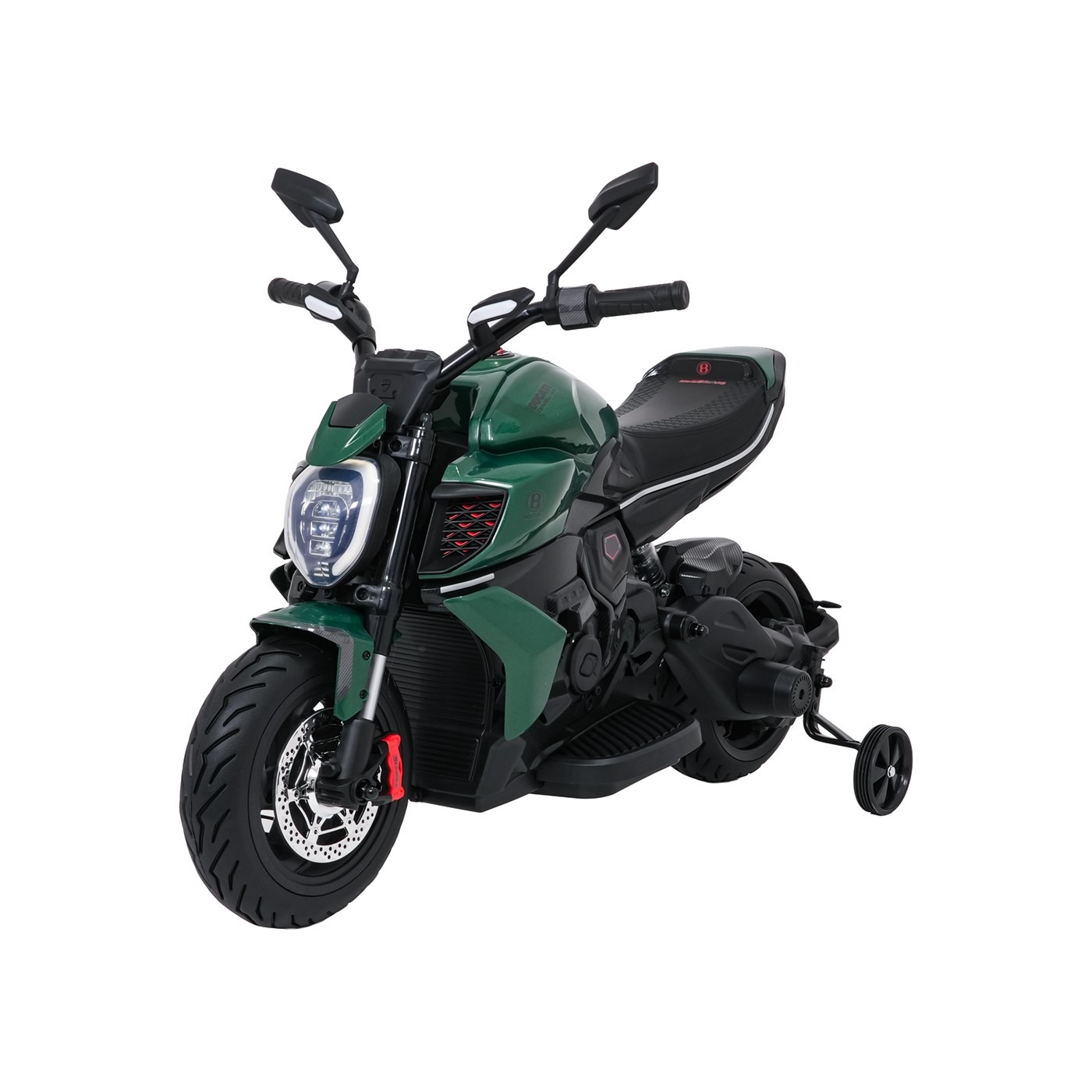 Motor vozidla Ducati Diavel x Bentley Green