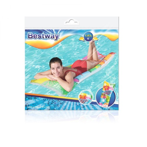 Matrac Farebný Plážový Farby Štetca 183 x 69cm BESTWAY