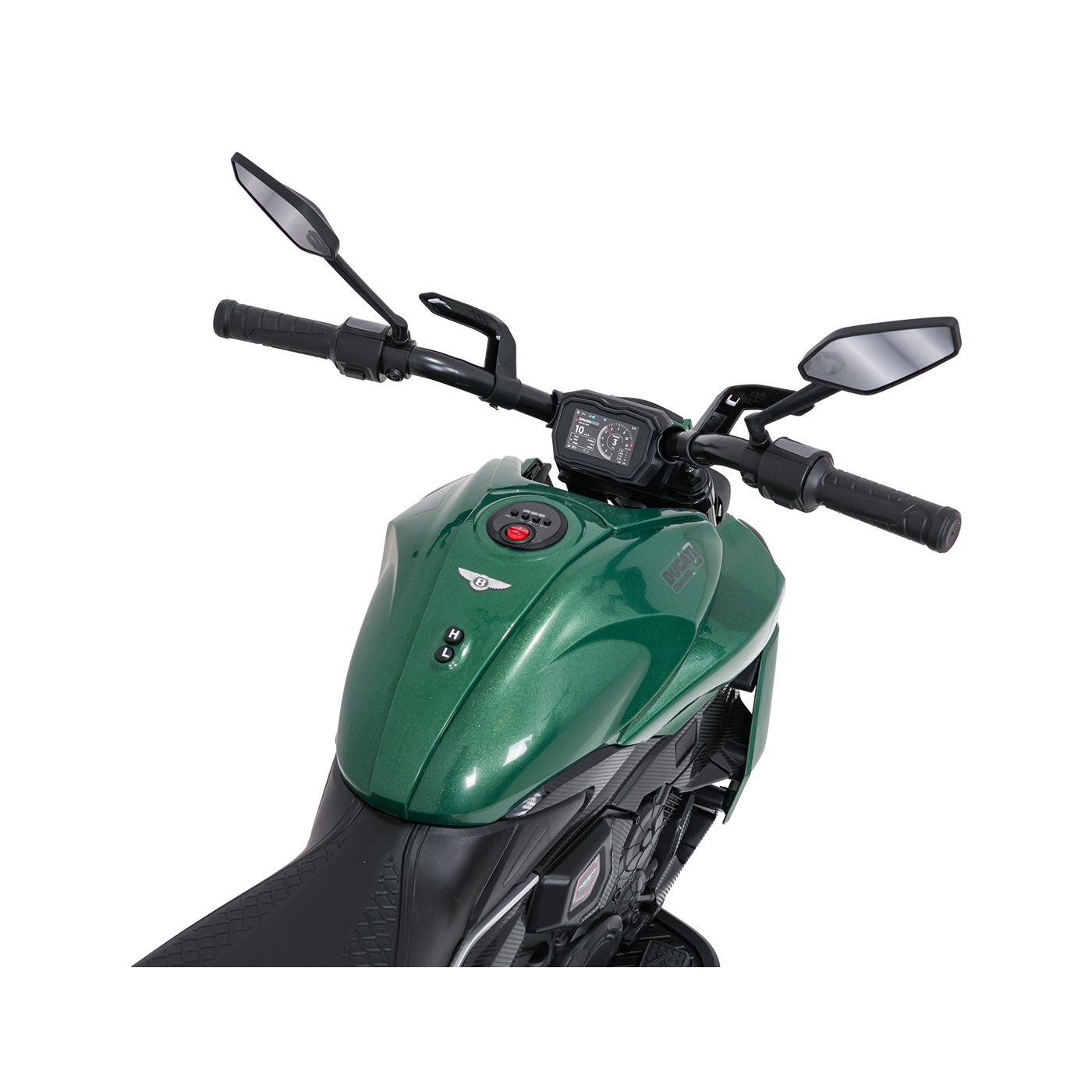 Motor vozidla Ducati Diavel x Bentley Green