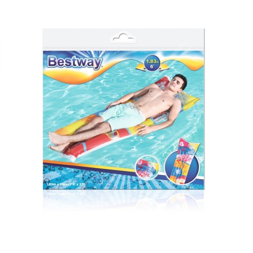 Matrac Farebný Plážový Farby Štetca 183 x 69cm BESTWAY