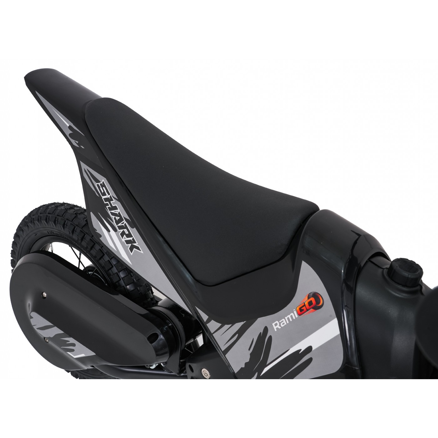 Elektrické motorové vozidlo SHARK čierne