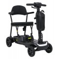 Elektrická kolobežka SeniorStar Black so štyrmi kolesami pre seniorov