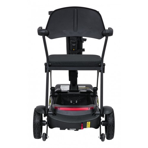 Elektrická kolobežka SeniorStar Black so štyrmi kolesami pre seniorov