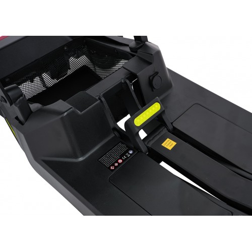 Elektrická kolobežka SeniorStar Black so štyrmi kolesami pre seniorov