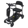 Elektrická kolobežka SeniorStar Black so štyrmi kolesami pre seniorov
