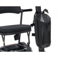 Elektrická kolobežka SeniorStar Black so štyrmi kolesami pre seniorov