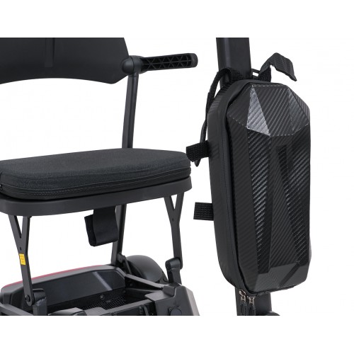 Elektrická kolobežka SeniorStar Black so štyrmi kolesami pre seniorov