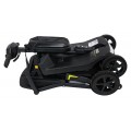 Elektrická kolobežka SeniorStar Black so štyrmi kolesami pre seniorov