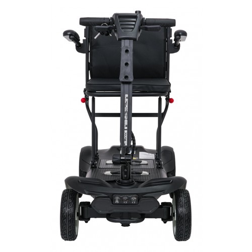 Elektrická kolobežka EasyGo Black so štyrmi kolesami pre seniorov