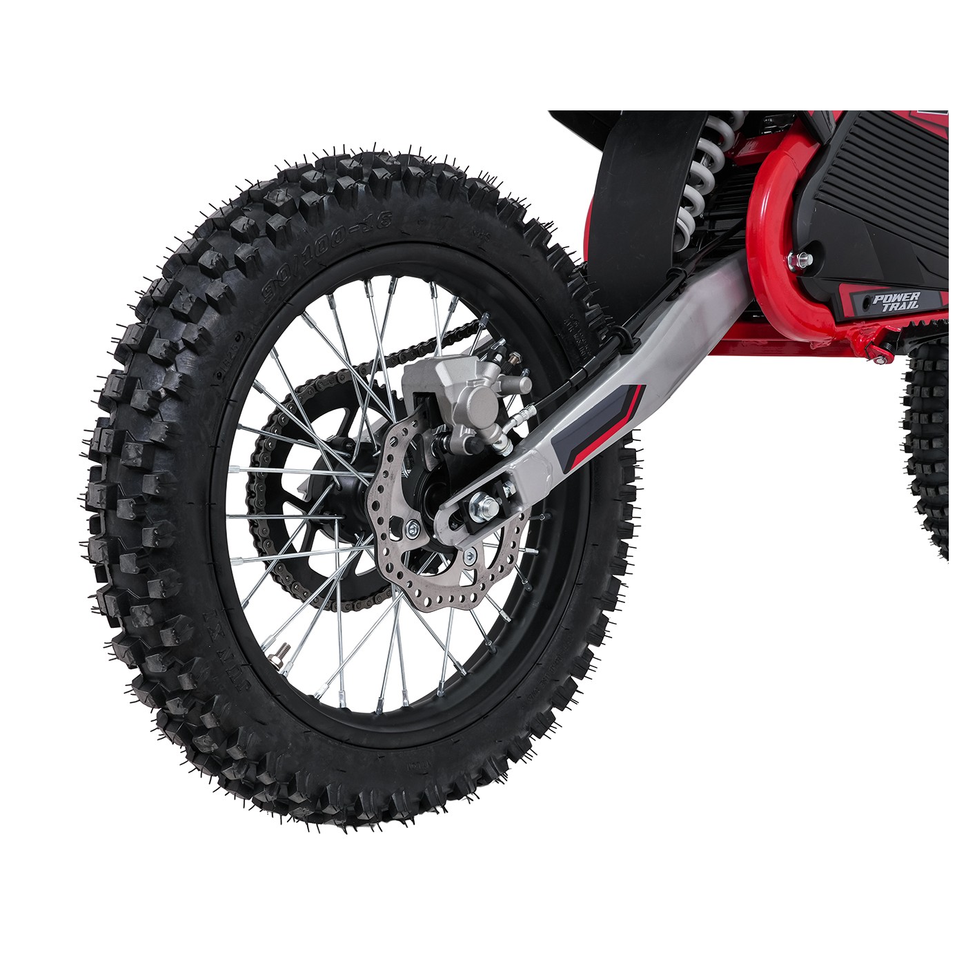 Elektrické motorové vozidlo POWER TRAIL Red