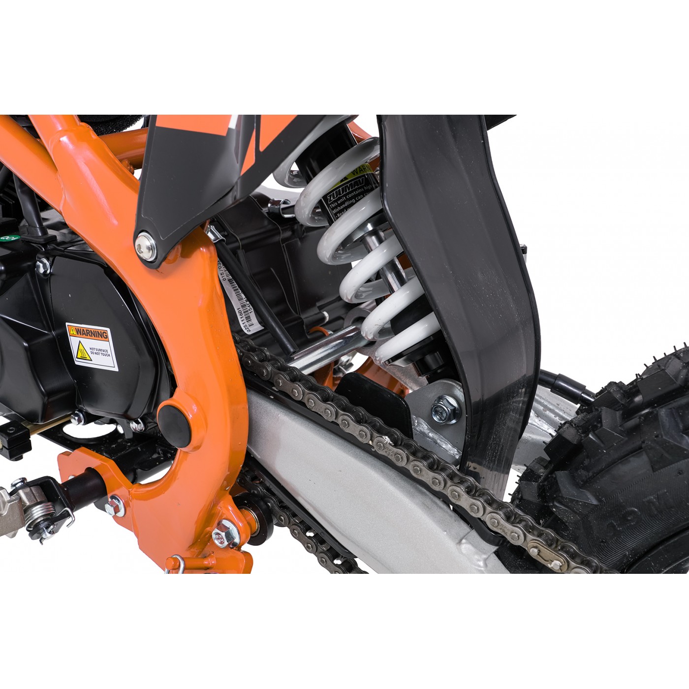 Spaľovací motor vozidla ULTRA 66 125cc oranžový