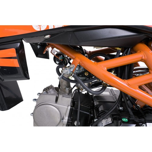 Spaľovací motor vozidla ULTRA 66 125cc oranžový