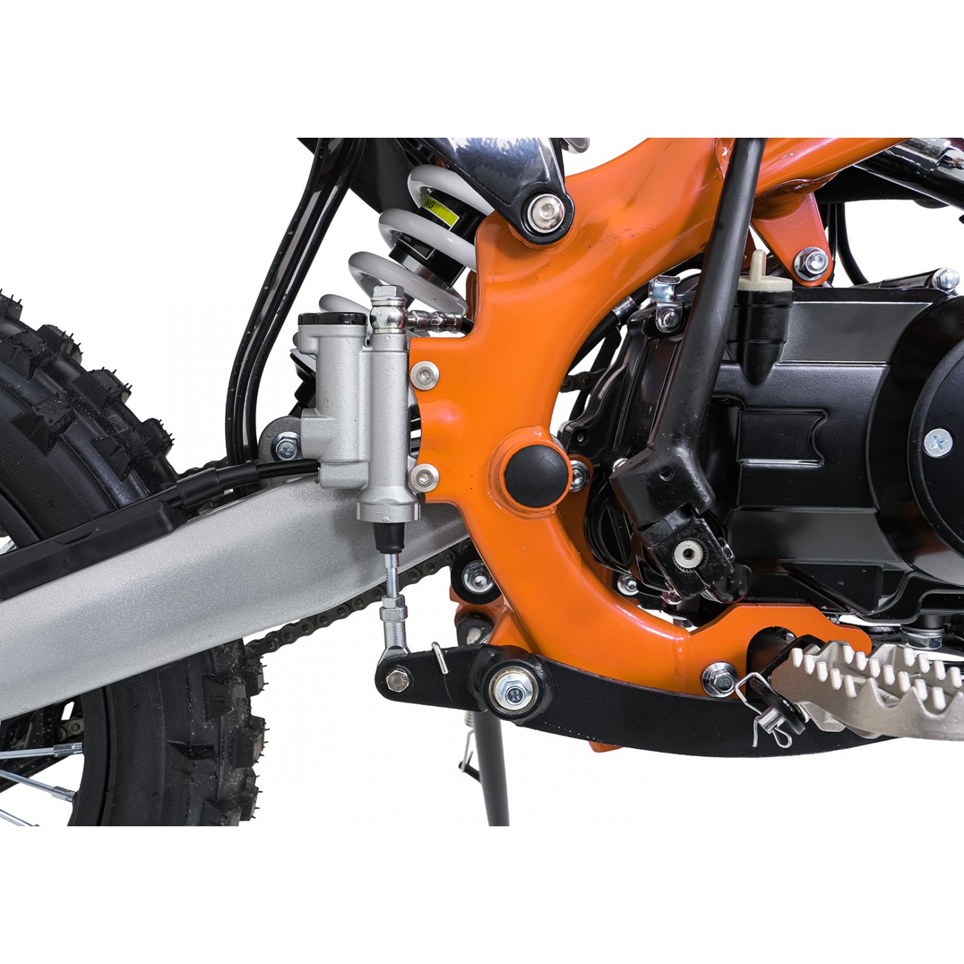 Spaľovací motor vozidla ULTRA 66 125cc oranžový