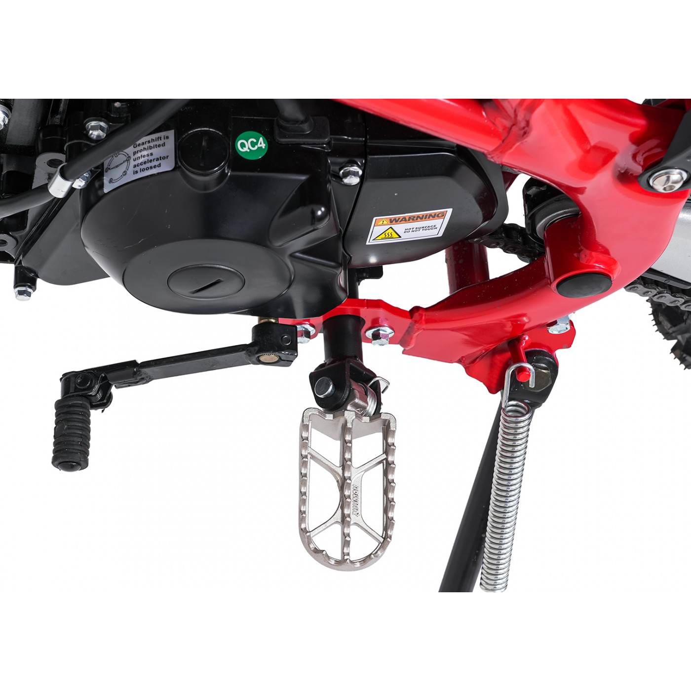 Spaľovací motor vozidla ULTRA 66 125cc červený